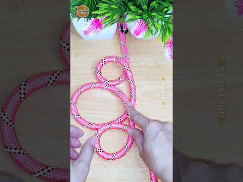 How to tie knots rope diy at home #diy #viral #shorts ep471