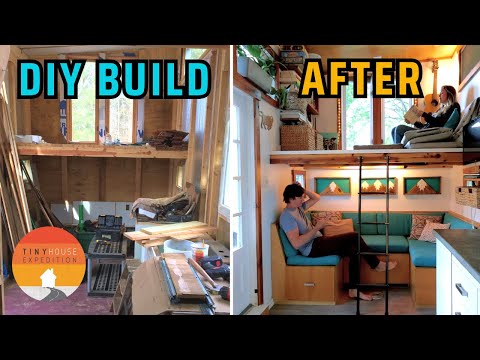 How they built a truly Impressive DIY Tiny House with NO experience