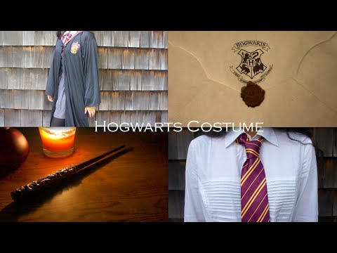 Hogwarts Costume (Gryffindor) + DIY Wand!