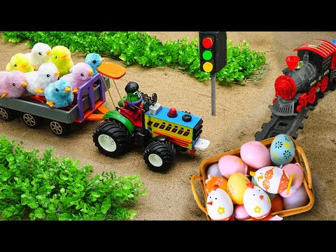 Diy tractor making mini bulldozer #3 | Radha Krishna Trolly | Gauri Ganesh Murti durga Navratri