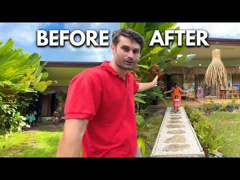 DIY Pathway with Drainage | Walkway with Pavers in Our House in The Philippines