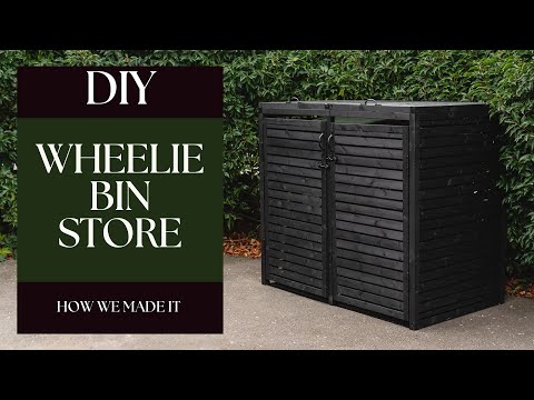 DIY Wheelie Bin Store | Hide Ugly Bins