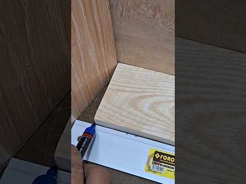 WOODEN CORNER ANGLE TIPS #diy #tutorial #youtubeshorts #shorts