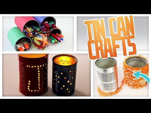 DIY Tin Can Crafts: Lanterns & Organizers! – Do It, Gurl