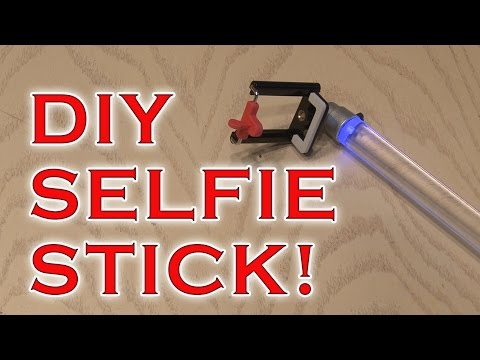 DIY Selfie Stick for camera or GoPro!