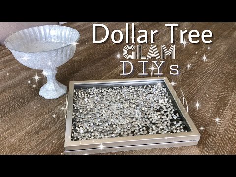 Dollar Tree DIY ideas | DIY serving tray | DIY Candy Dish