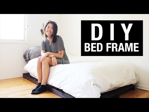 DIY: Twin Bed Frame on a College Student’s Budget