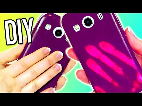 DIY COLOR CHANGING Phone Case! MOOD Iphone?! EASY