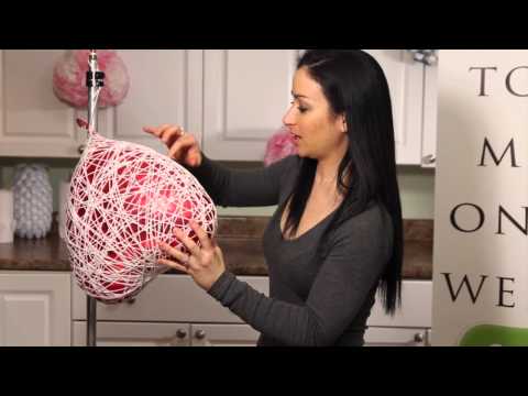 DIY YARN HEART