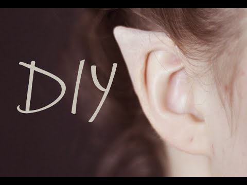 DIY Elf Ears + How to Apply Them