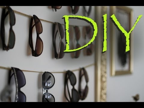 DIY EASY Sunglasses & Accessory Hanger Display Organizer