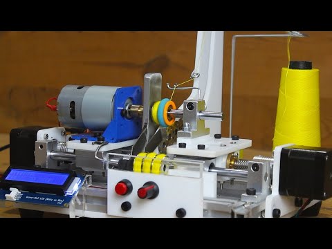 DIY Arduino based Bobbin Winding Machine