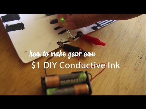 $1 DIY Conductive Ink and Paint (Non Toxic, homemade, cheap!) – Makerboat.com