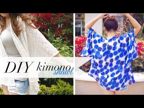 DIY Kimono Shawl – Music Festival & Beach Coverup | ANN LE