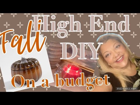 LAST MINUTE HIGH END FALL DIY FOR PENNIES!! / UPDATE ON THE NEW HOUSE