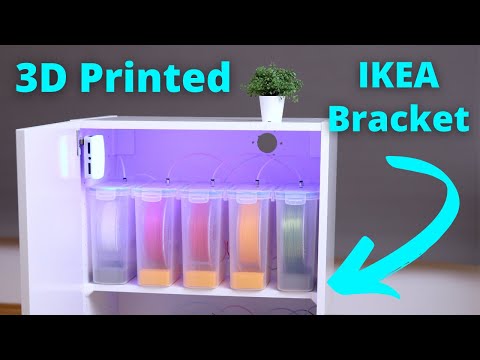 How to Design and 3D Print a Custom Shelf Bracket for Ikea Cabinet