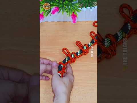 How to tie knots rope diy at home #diy #viral #shorts ep475