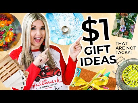 Dollar Tree $1 Gift Ideas (That are Not Tacky!!)  Liz Fenwick DIY