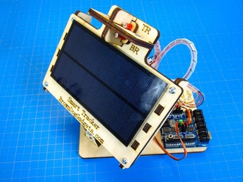 Dual Axis Solar Tracker – DIY Arduino Powered – How to Assemble