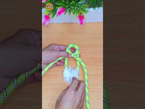 How to tie knots rope diy at home #diy #viral #shorts ep474