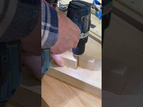 Drill Like a Pro: How to Create Boringly Straight Holes with a Simple Jig #woodworking #diyideas