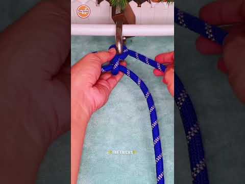 How to tie knots rope diy at home #diy #viral #shorts ep482