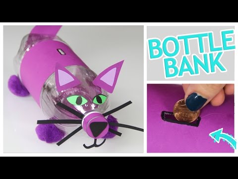 DIY Money Bank From a Plastic Bottle! – Do It, Gurl