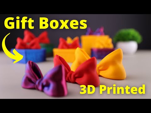 3D Printed Gift Boxes for Valentines #Shorts
