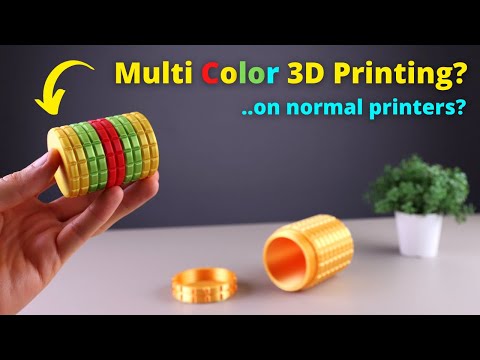 How to 3D Print a Multi-Color Rigged Container