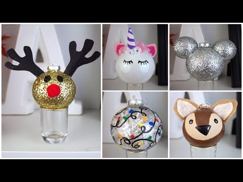 7 CHEAP & EASY DIY CHRISTMAS ORNAMENTS | PINTEREST INSPIRED
