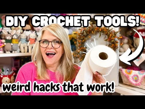 21 RIDICULOUSLY SIMPLE DIY CROCHET TOOLS You Can MAKE at HOME