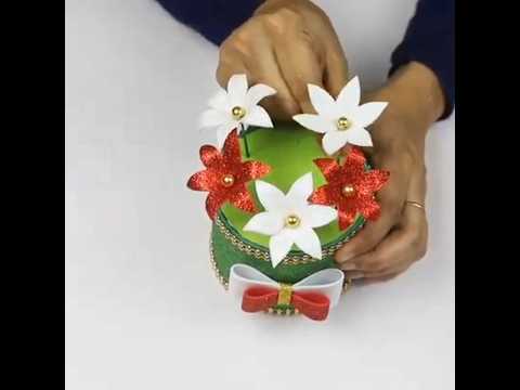 Easy Christmas Craft 🎄 #christmascrafts #diy #youtubeshorts #shorts #short #trending #viral #craft