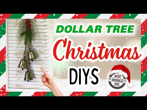 EXCEPTIONAL Dollar Tree Christmas DIYS for 2023 | High End DIY | Ep. 2 Christmas Crafts