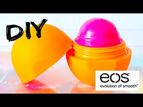 DIY tinted EOS lip balm! EASY