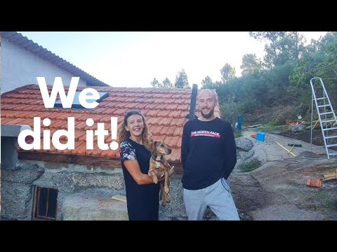 DIY Roof Replacement COMPLETE | Membrane & tiles on!