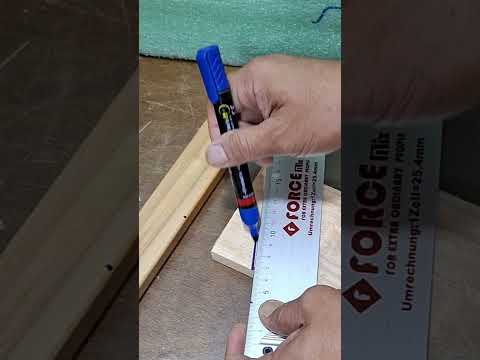 WOOD JOINERY in DIFFERENT WIDTH #diy #tutorial #youtubeshorts #howto #shorts