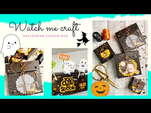 ☀️💞 Goodie – Box für Halloween 👻  I Watch me craft I DIY I Annilis Welt  ☀️💞