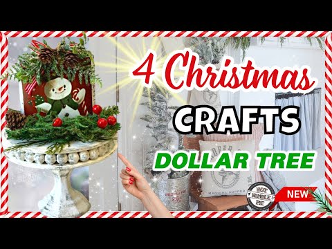 Gorgeous DIY Christmas Decorations! Dollar Tree Christmas DIY 2023 | CHRISTMAS CRAFTS