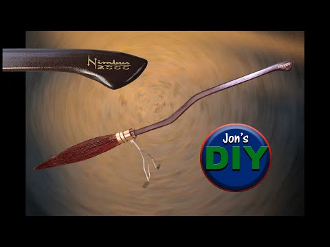 How to make the Nimbus 2000 (DIY) / Jon’s DIY