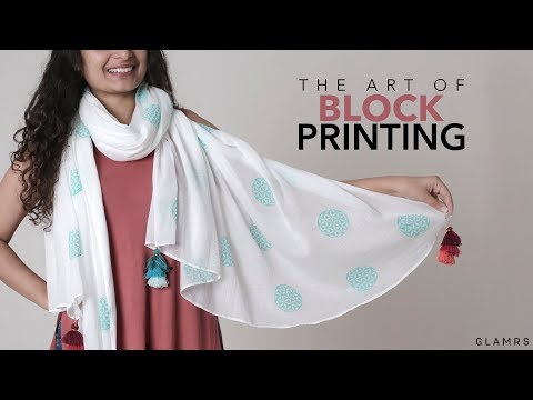 DIY: Block Printing At Home | Fabric Printing Technique