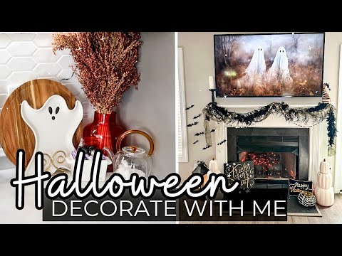 Halloween 🎃 Decorate with Me | DIY Halloween Decorations | Indoor Halloween Decorating 2023