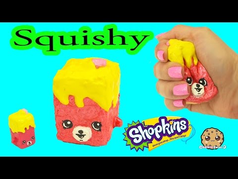 DIY Squishy Shopkins Season 5 Petkins Inspired Craft Do It Yourself – CookieSwirlC Video