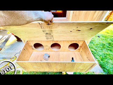 DIY CHICKEN COOP BUILD // Start To Finish