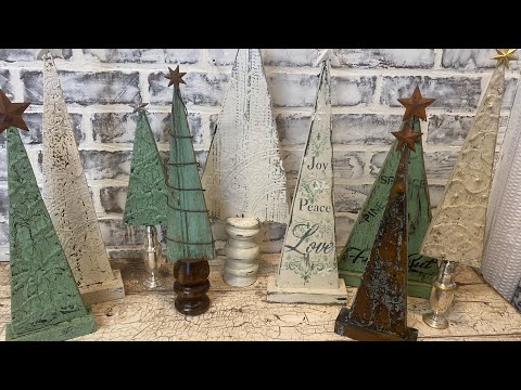 DIY Scrap Wood Trees