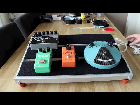 IKEA GORM pedalboard build – DIY pedalboard tutorial