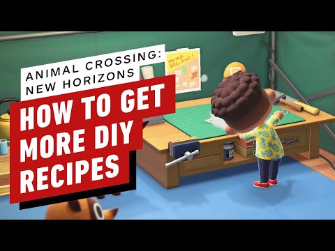 How to Get More DIY Recipes in Animal Crossing: New Horizons