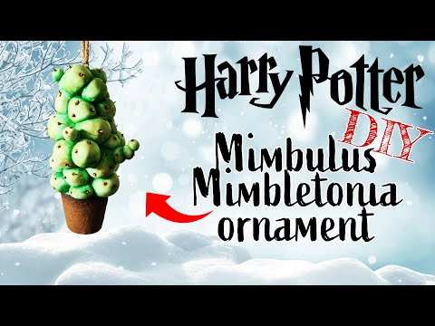 DIY Harry Potter Mimbulus Mimbletonia Christmas Ornament!
