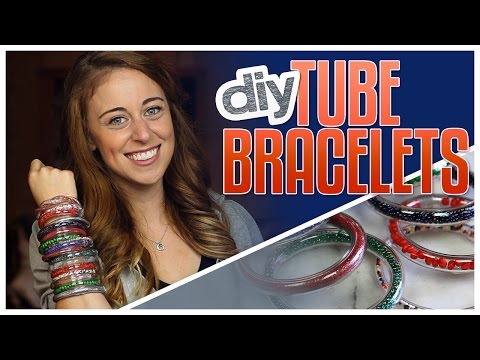DIY Chunky Tube Bracelets! – Do It, Gurl