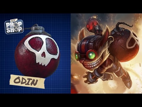 DIY Ziggs Bombs from League of Legends – DIY Prop Shop