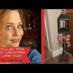 Dollar Tree DIY Christmas Lamp Post